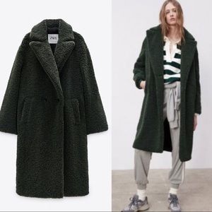 Zara Fleece Teddy Coat